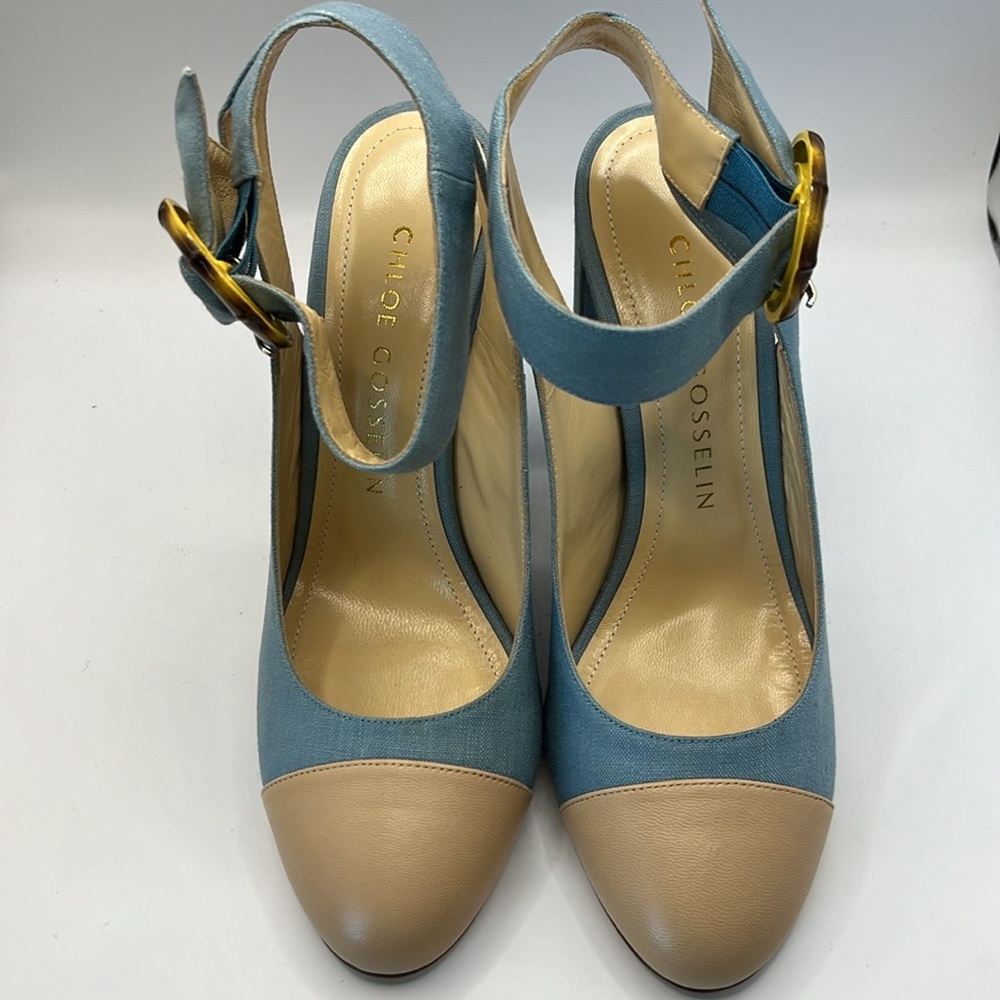 Chloe Gosselin Ellen slingback pumps size 8